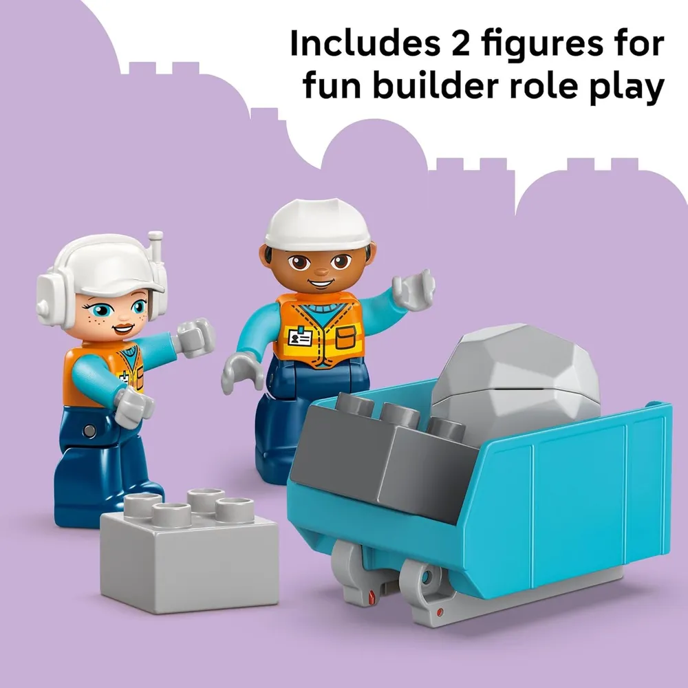 LEGO DUPLO TOWN VEHÍCULOS DE CONSTRUCCIÓN 3 EN 1 - 10475