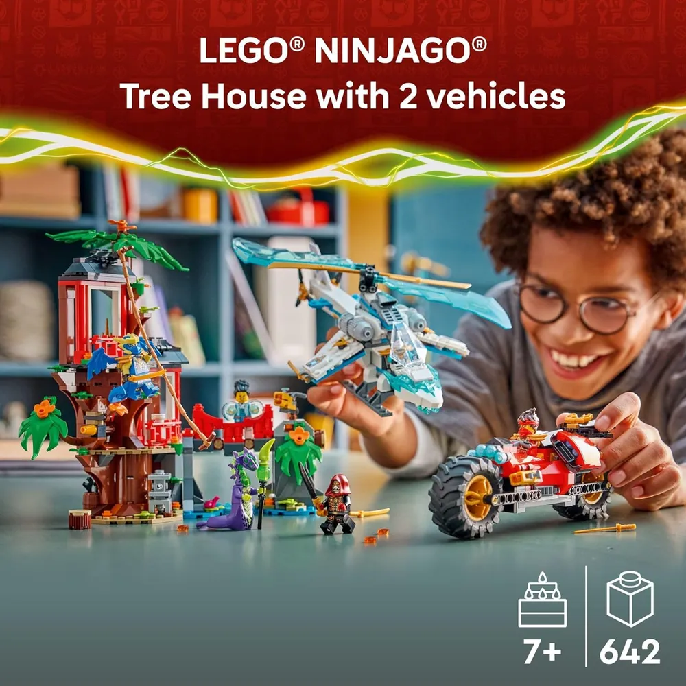 LEGO NINJAGO BATALLA EN LA CASA DEL ÁRBOL 71857