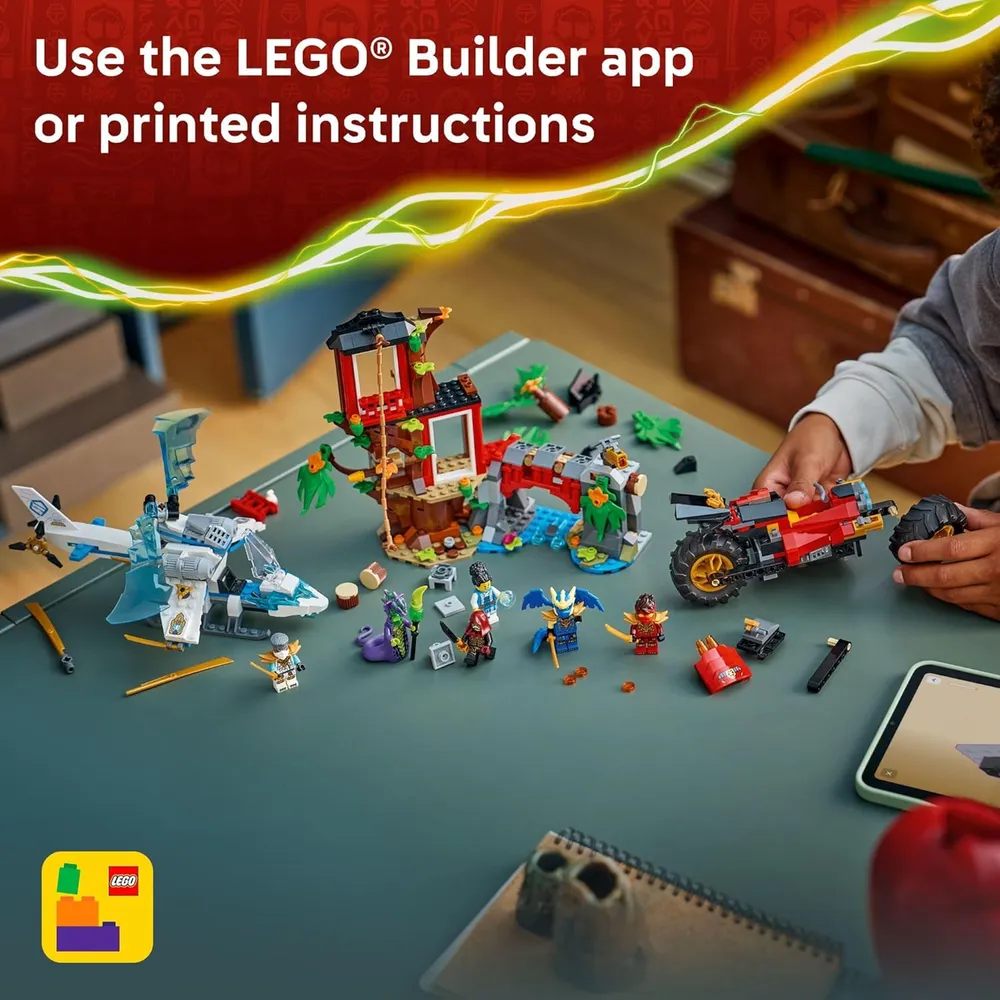 LEGO NINJAGO BATALLA EN LA CASA DEL ÁRBOL 71857