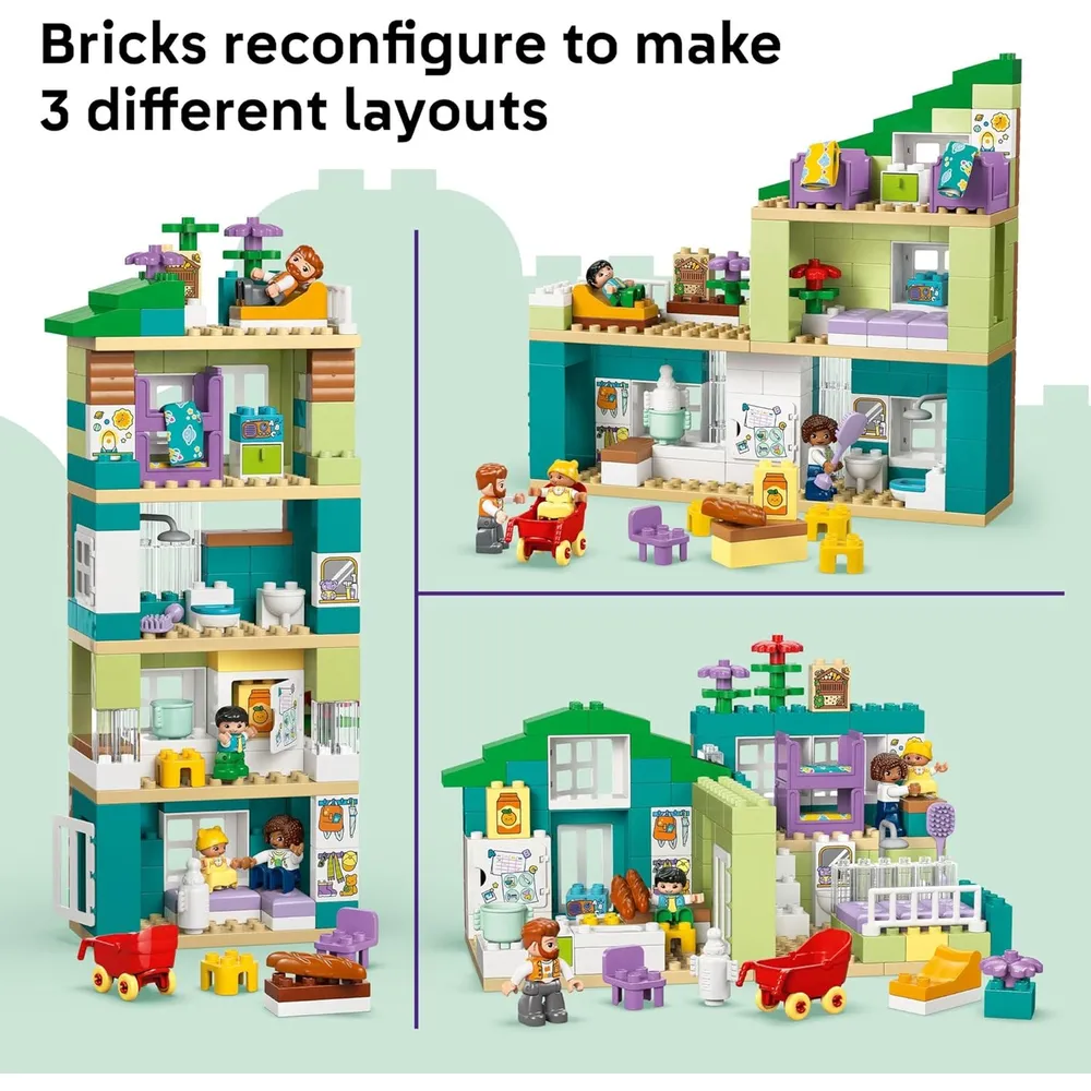 LEGO DUPLO TOWN CASA FAMILIAR MODERNA 10470