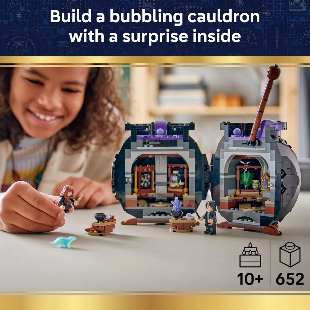 LEGO HARRY POTTER CALDERO AULA DE POCIONES SECRETAS 76464