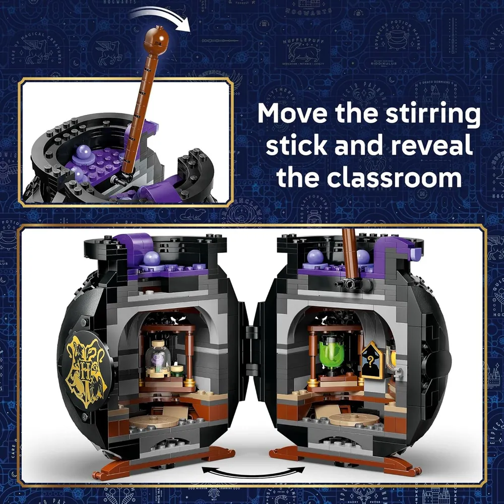 LEGO HARRY POTTER CALDERO AULA DE POCIONES SECRETAS 76464