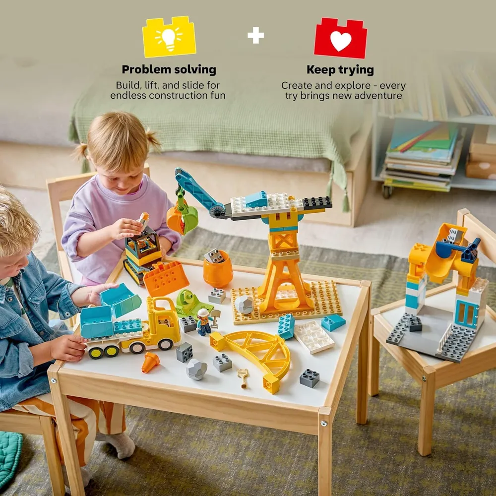 LEGO DUPLO TOWN CONSTRUCCIÓN 3 EN 1 CON VEHÍCULOS 10476