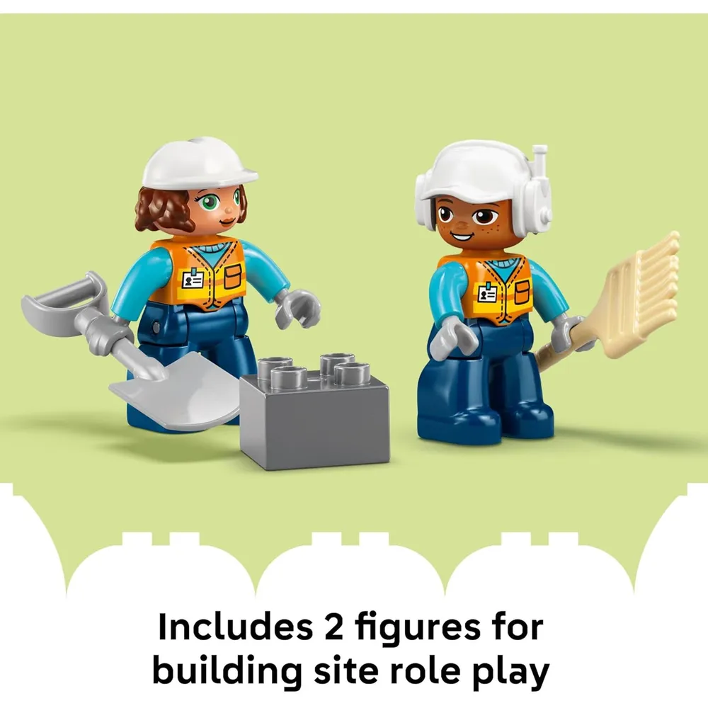 LEGO DUPLO TOWN CONSTRUCCIÓN 3 EN 1 CON VEHÍCULOS 10476