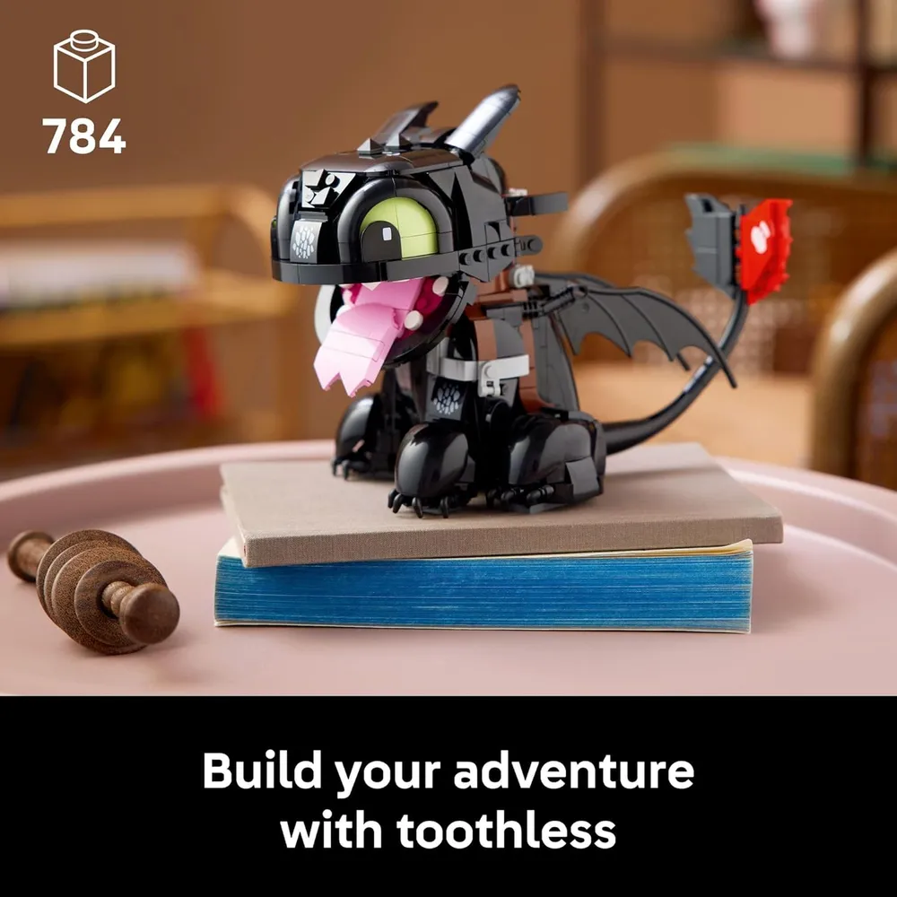 LEGO ICONS CÓMO ENTRENAR A TU DRAGÓN DESDENTADO 10375