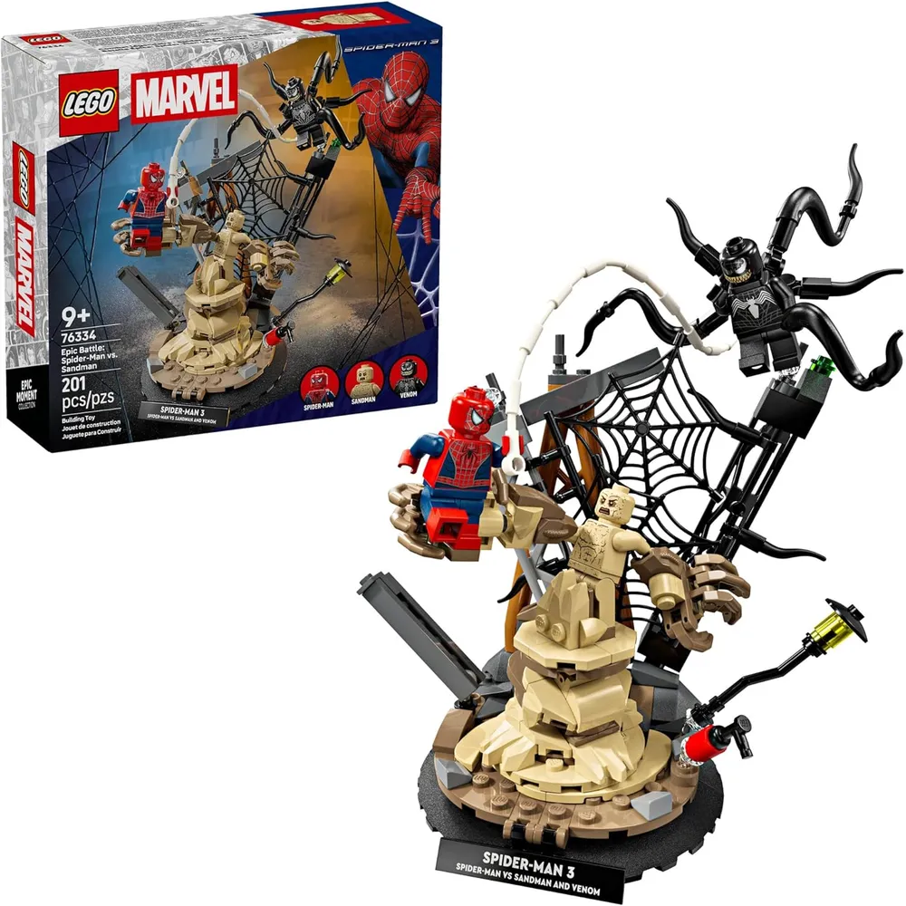 LEGO MARVEL EPIC BATTLE SPIDER-MAN VS SANDMAN 76334