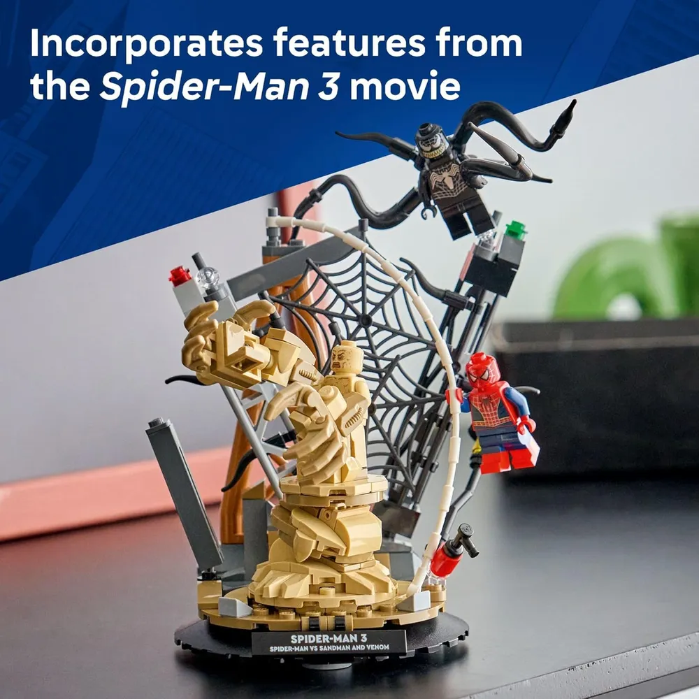 LEGO MARVEL EPIC BATTLE SPIDER-MAN VS SANDMAN 76334