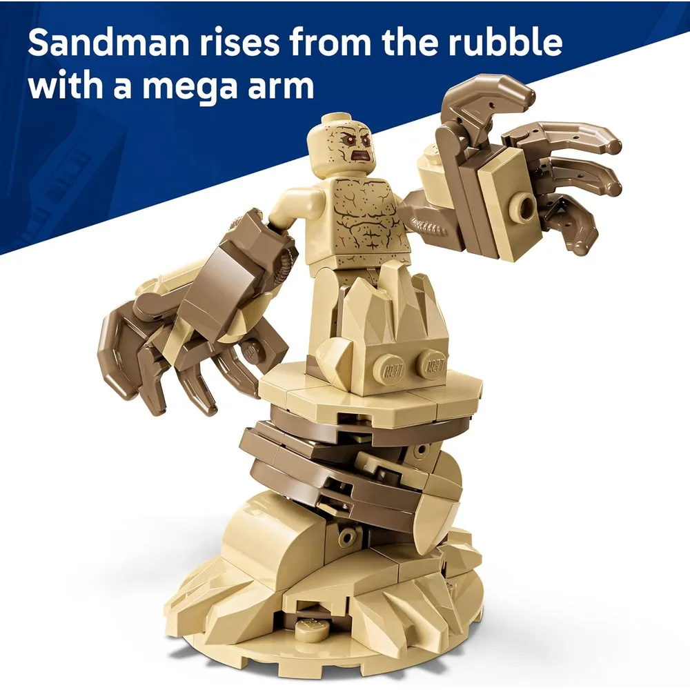 LEGO MARVEL EPIC BATTLE SPIDER-MAN VS SANDMAN 76334