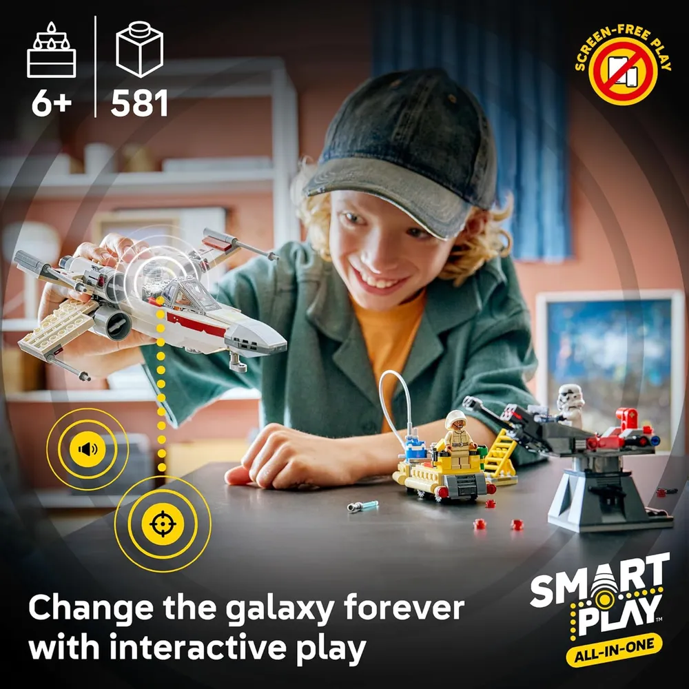 LEGO STAR WARS SMART PLAY RED FIVE X-WING 75423