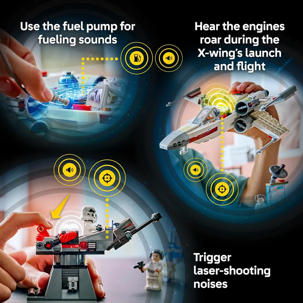 LEGO STAR WARS SMART PLAY RED FIVE X-WING 75423