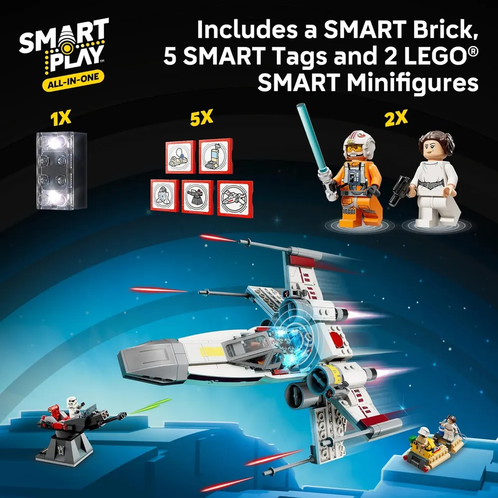 LEGO STAR WARS SMART PLAY RED FIVE X-WING 75423