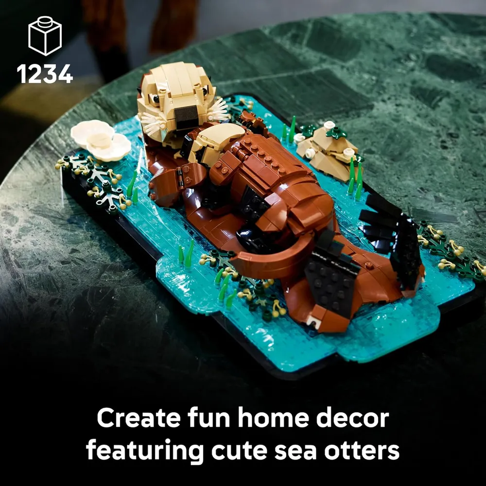 LEGO IDEAS NUTRIAS MARINAS FLOTANTES 21366