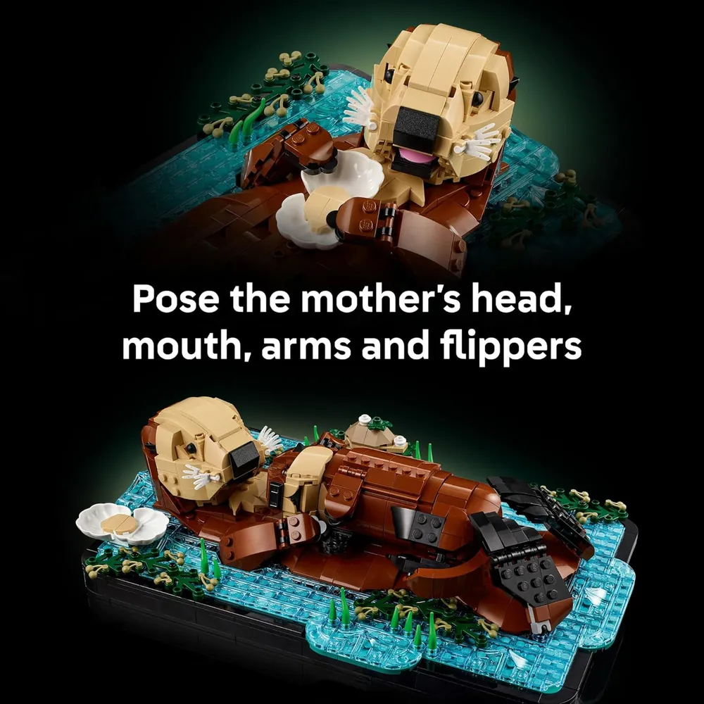 LEGO IDEAS NUTRIAS MARINAS FLOTANTES 21366
