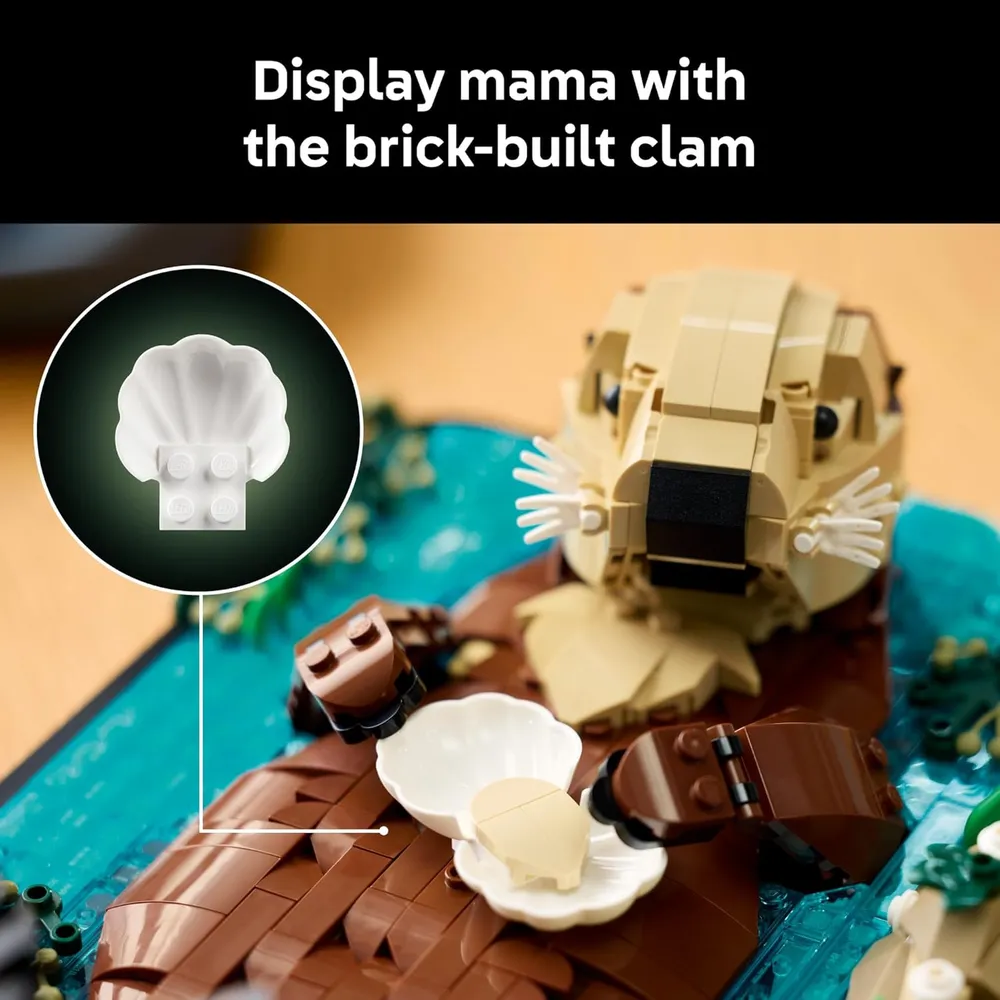 LEGO IDEAS NUTRIAS MARINAS FLOTANTES 21366