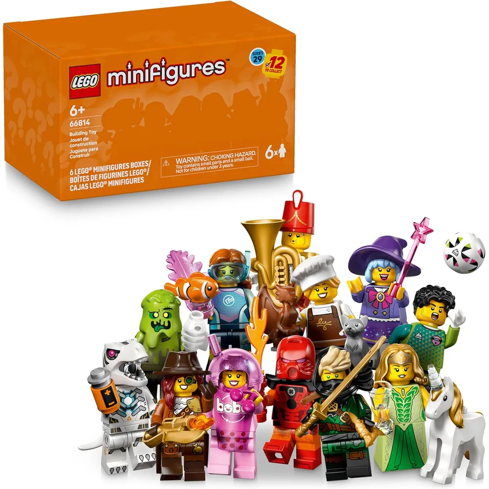 LEGO MINIFIGURAS SERIE 29 MULTIPACK 6 PIEZAS