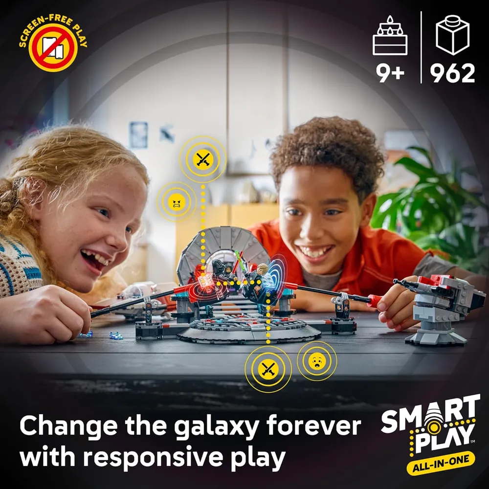 LEGO STAR WARS SMART PLAY DUELO EN LA SALA DEL TRONO 75427