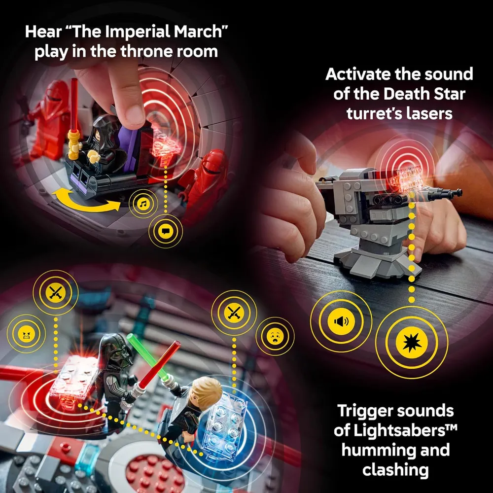 LEGO STAR WARS SMART PLAY DUELO EN LA SALA DEL TRONO 75427