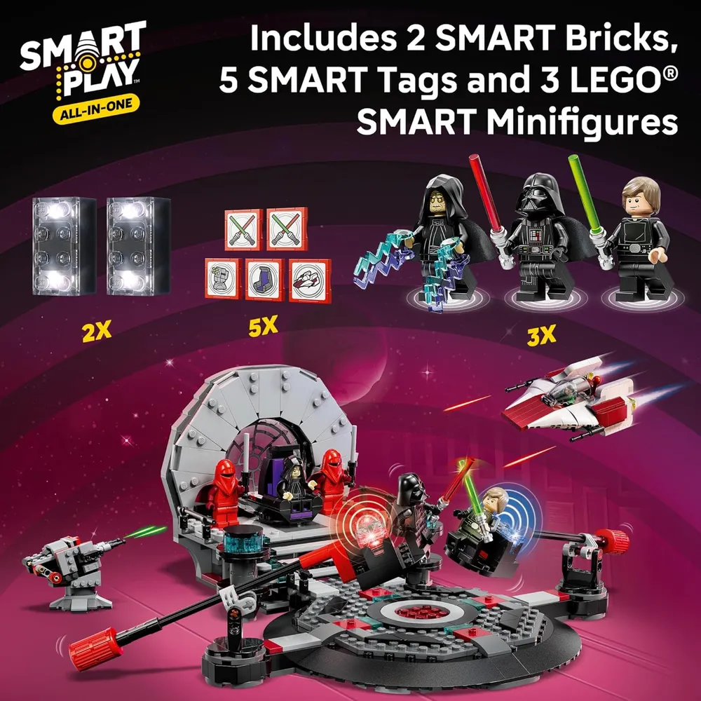LEGO STAR WARS SMART PLAY DUELO EN LA SALA DEL TRONO 75427