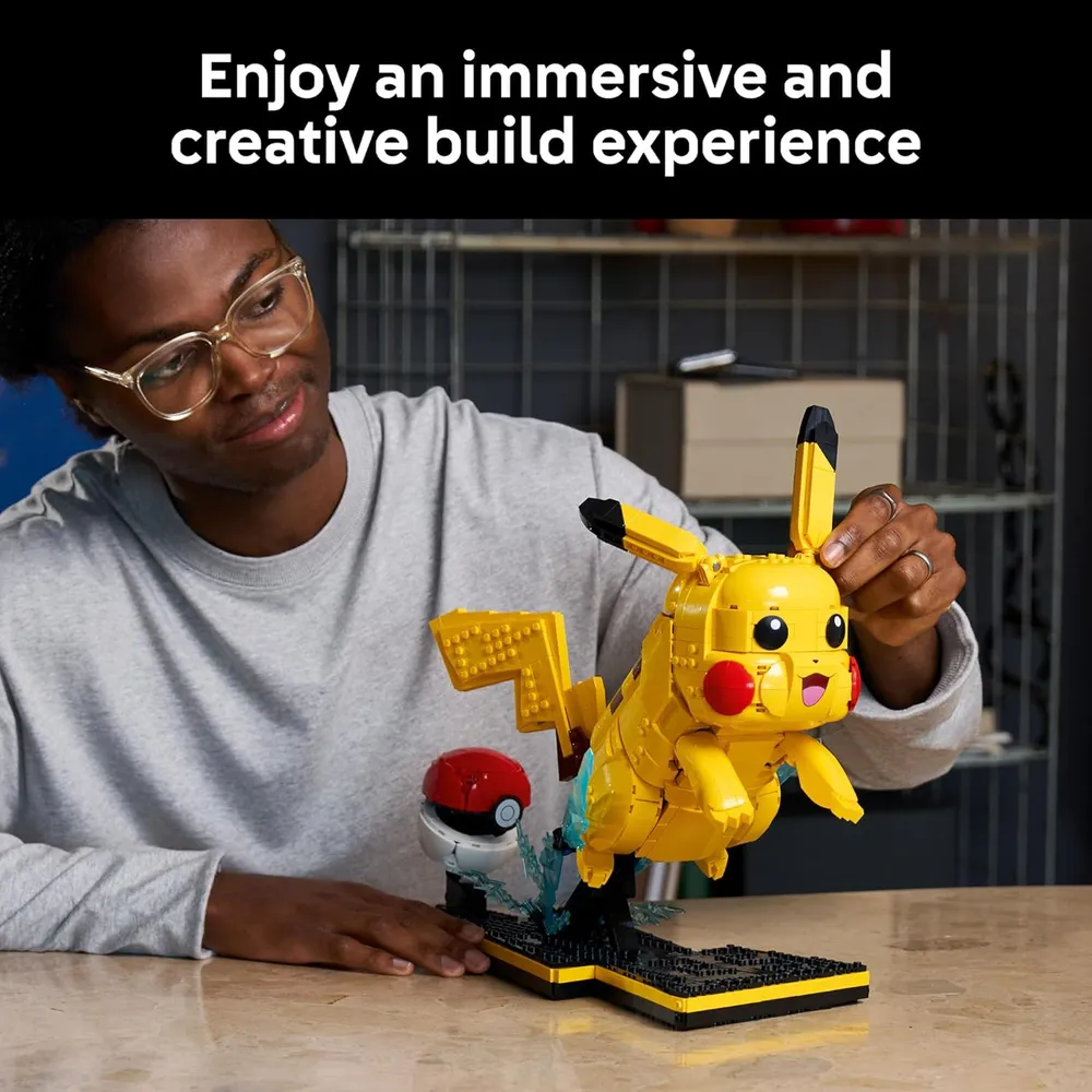 LEGO POKÉMON PIKACHU Y POKÉ BALL 378 PIEZAS