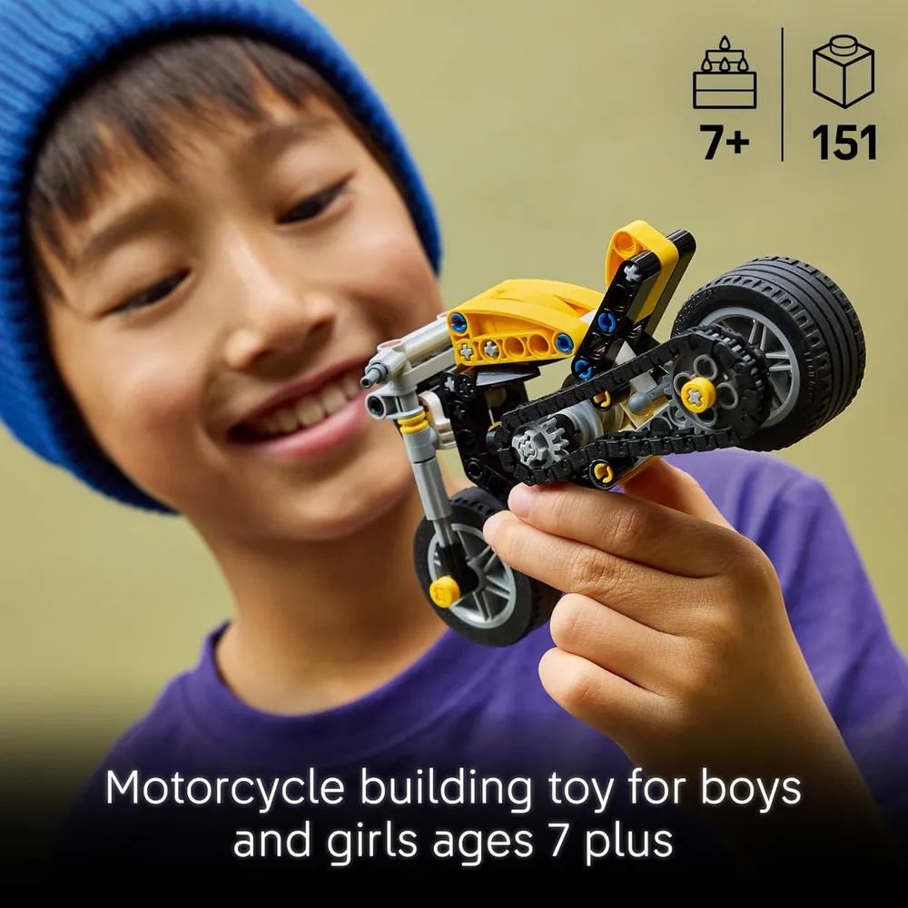 LEGO TECHNIC MOTO AMARILLA 42225