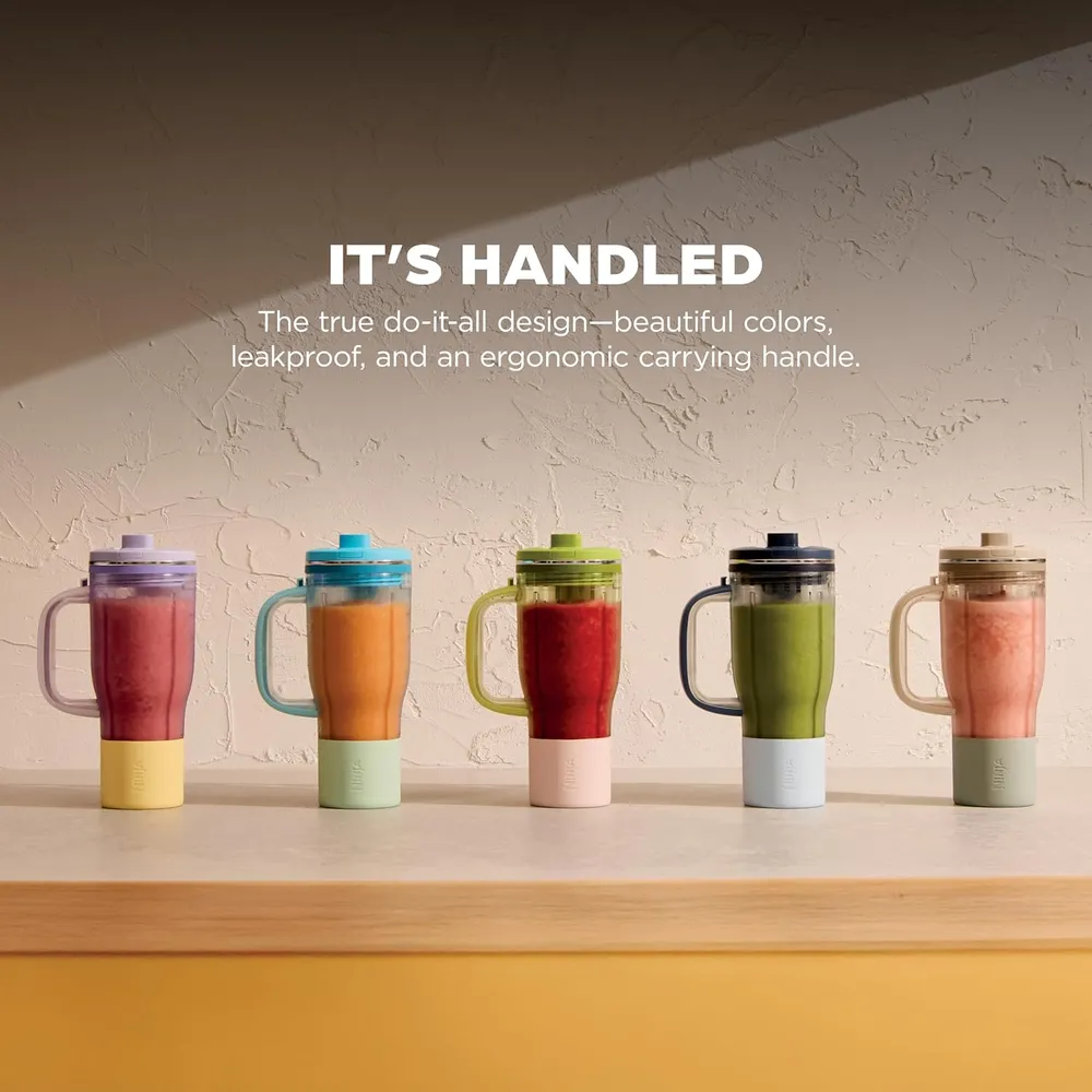 NINJA BLENDBOSS DB301GNBRN, LICUADORA VASO PERSONAL 780 ML | SANDÍA CHICLE