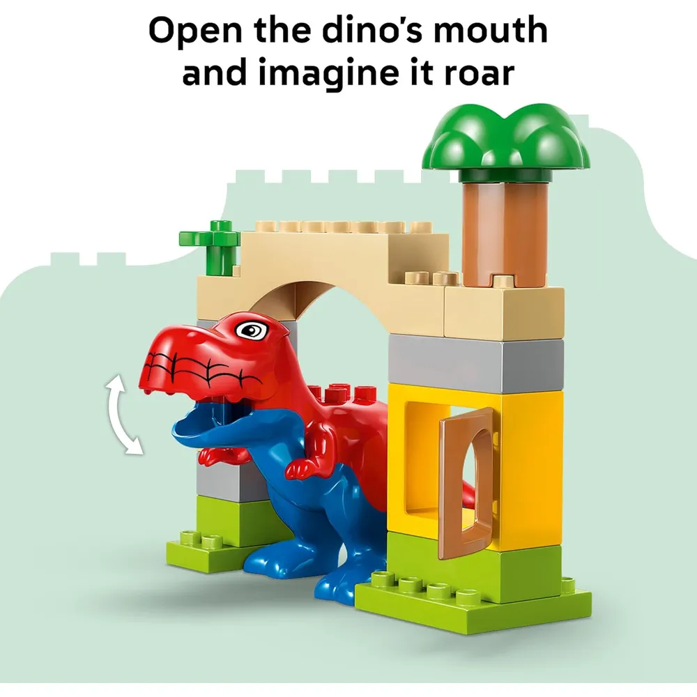 LEGO DUPLO MARVEL SPIDEY-REX VS DUENDE VERDE 10463