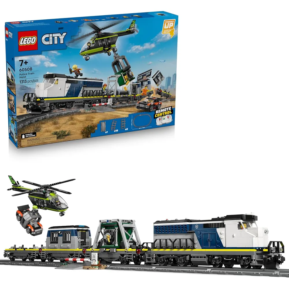 LEGO CITY TREN DE POLICÍA 678 PIEZAS