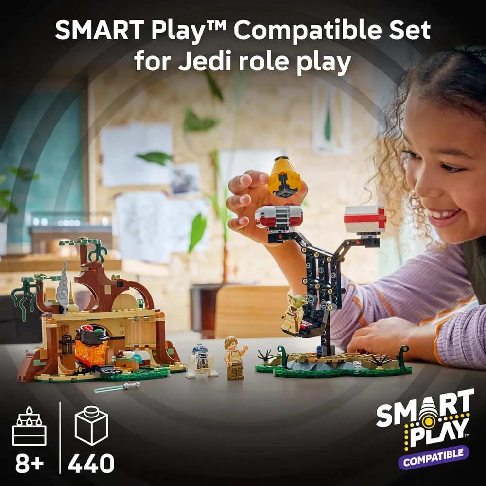 LEGO STAR WARS SMART PLAY CABAÑA DE YODA Y ENTRENAMIENTO JEDI 75422