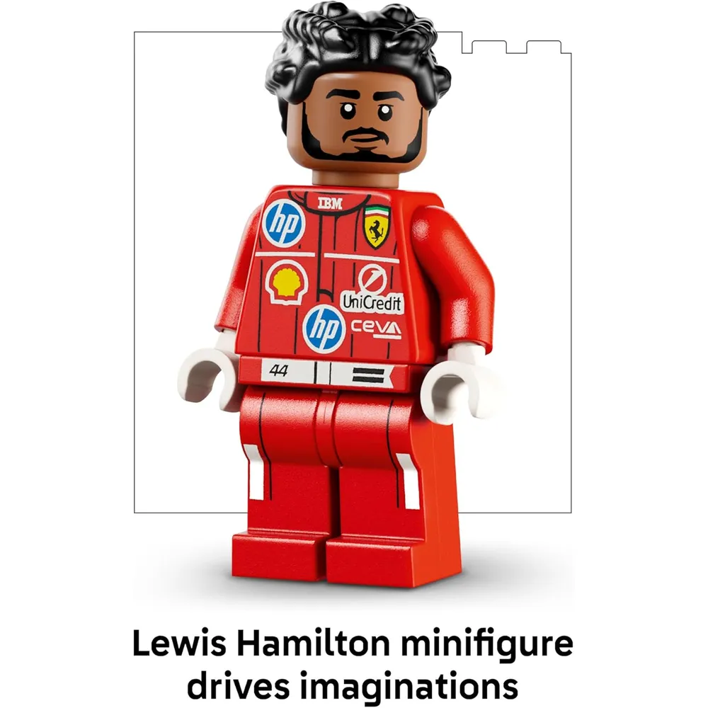 LEGO SCUDERIA FERRARI LEWIS HAMILTON HELMET 694 PIEZAS