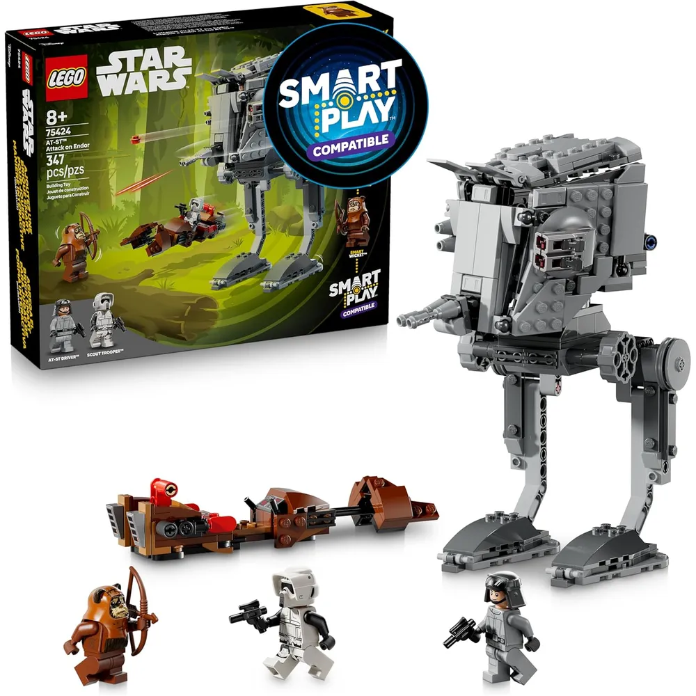 LEGO STAR WARS SMART PLAY AT-ST ATAQUE A ENDOR 75424