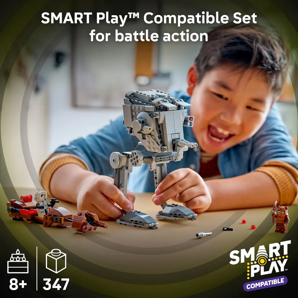 LEGO STAR WARS SMART PLAY AT-ST ATAQUE A ENDOR 75424