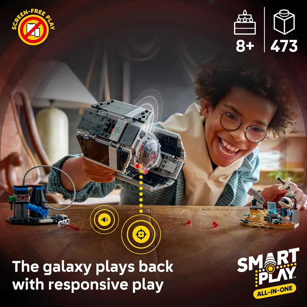 LEGO STAR WARS SMART PLAY CAZA TIE DE DARTH VADER 75421