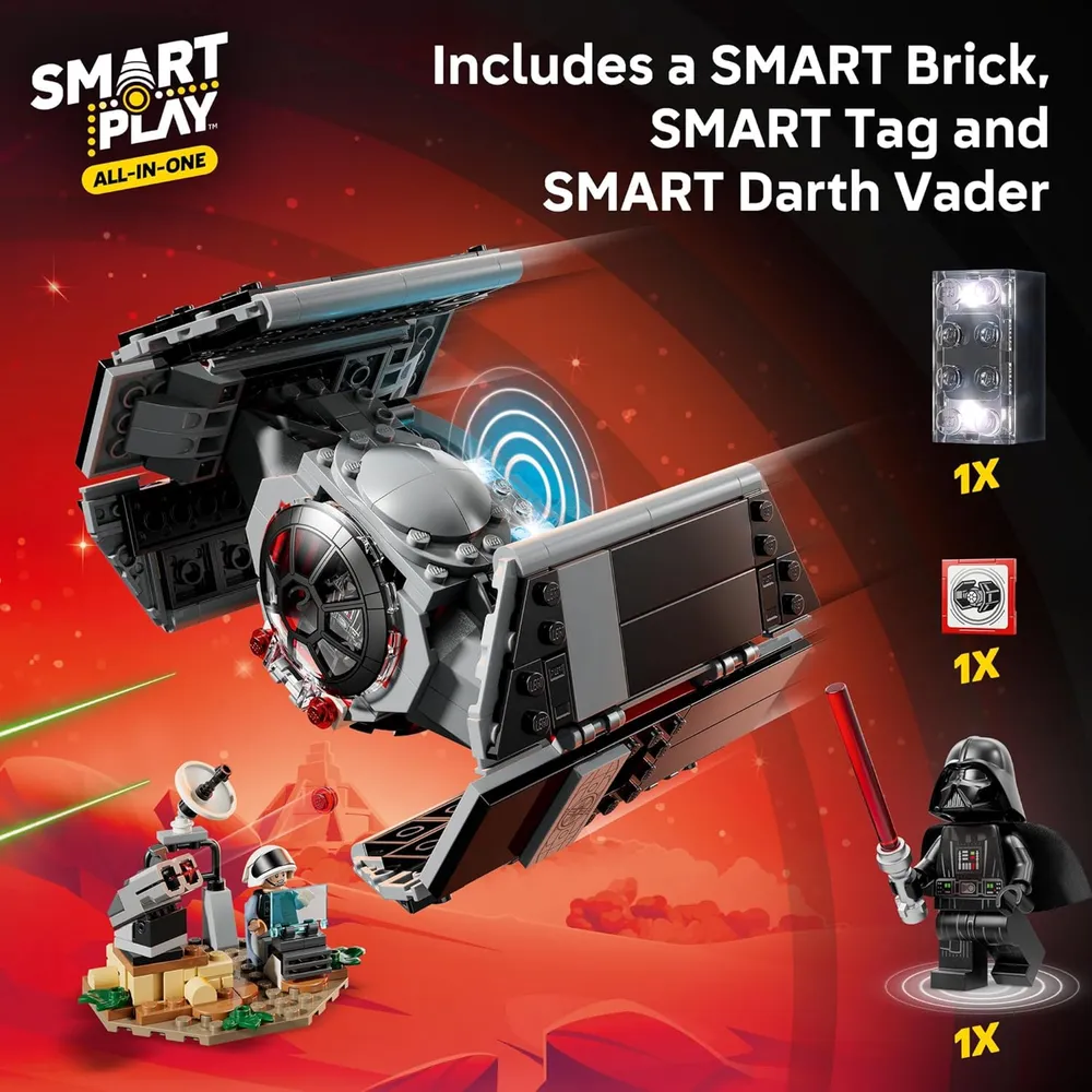 LEGO STAR WARS SMART PLAY CAZA TIE DE DARTH VADER 75421