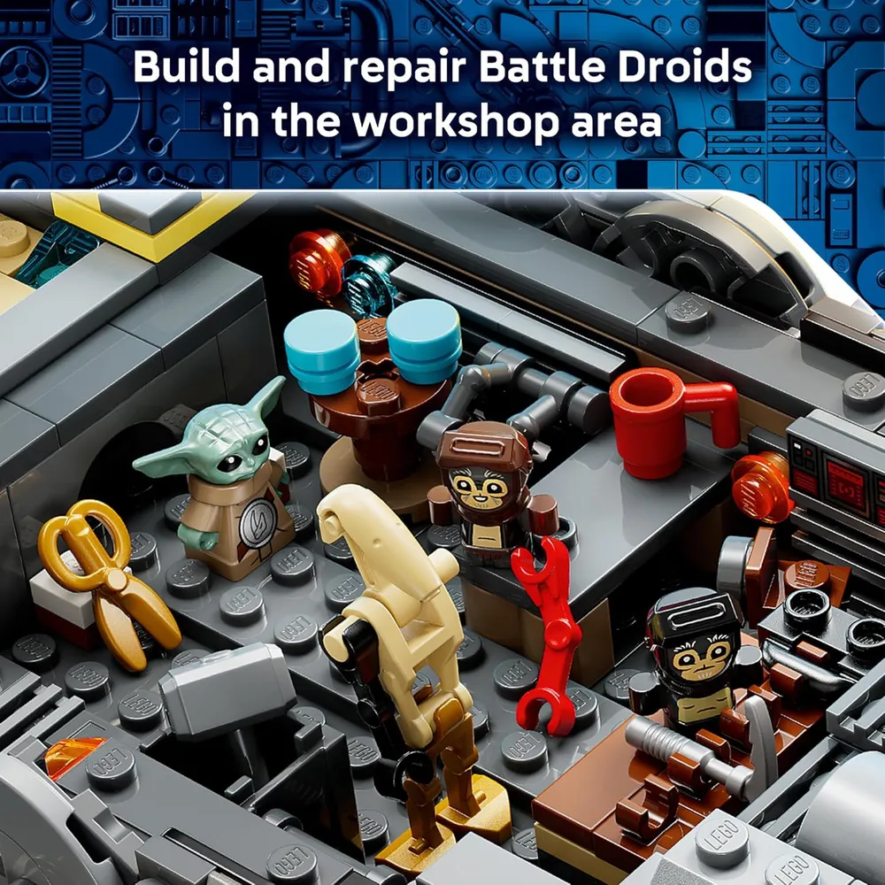 LEGO STAR WARS MANDALORIANO Y GROGU ANZELLAN 75445