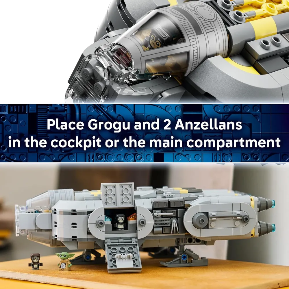 LEGO STAR WARS MANDALORIANO Y GROGU ANZELLAN 75445