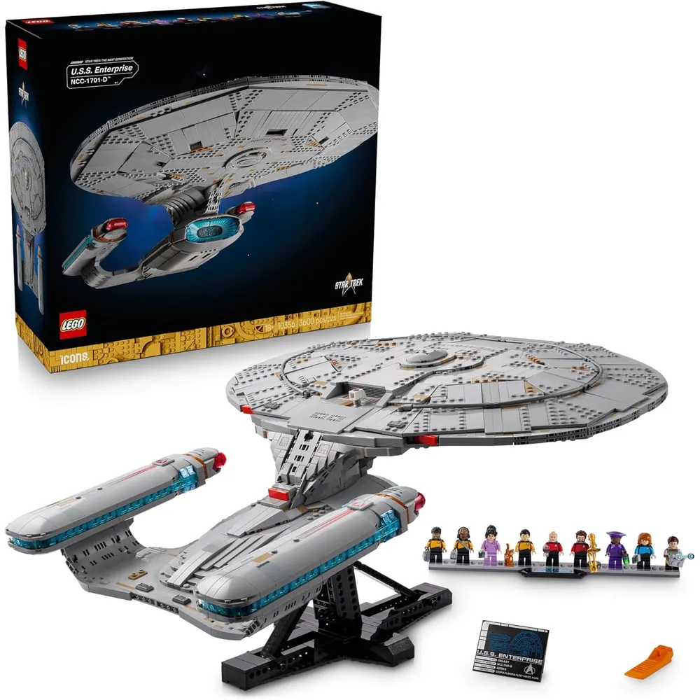 LEGO ICONS STAR TREK U.S.S. ENTERPRISE NCC-1701-D 10356