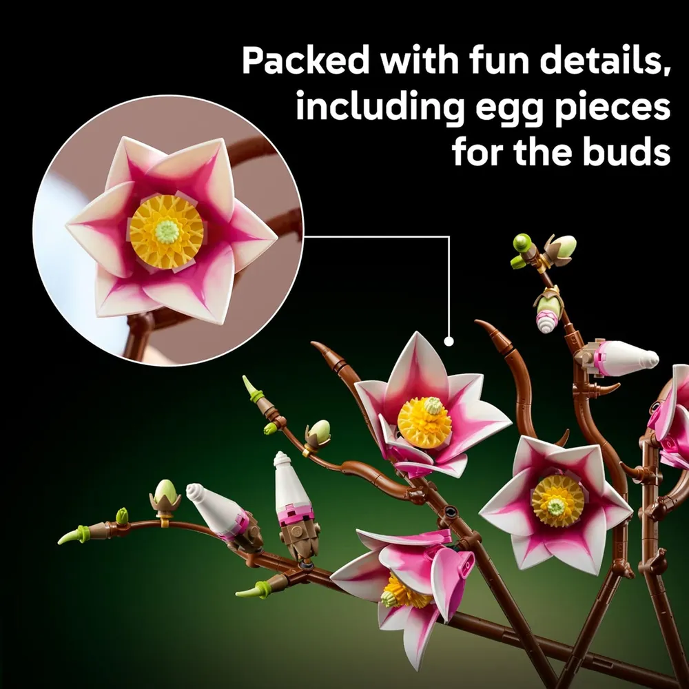 LEGO BOTANICALS RAMAS DE MAGNOLIA 11510