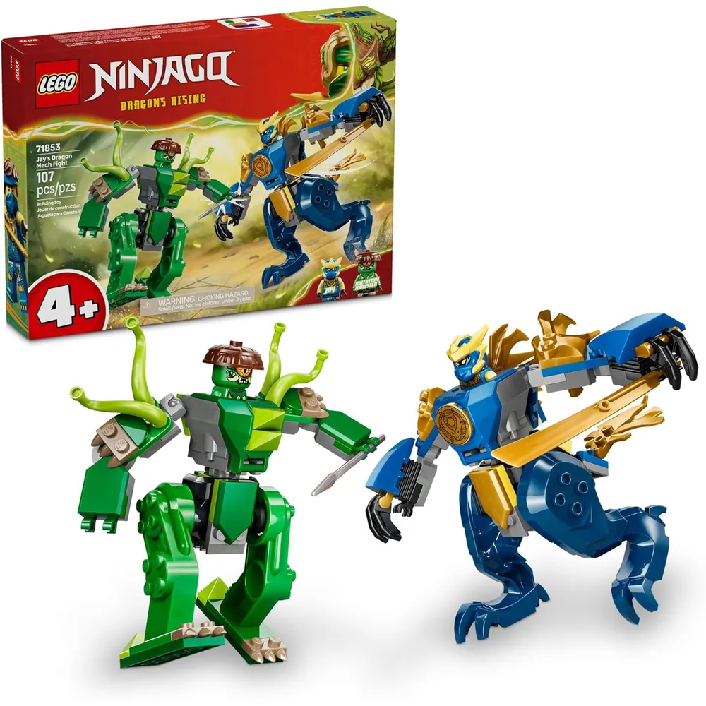 LEGO NINJAGO JAY'S DRAGON MECH FIGHT 71853