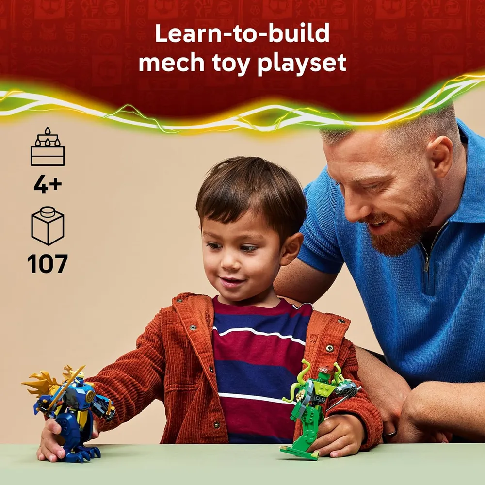 LEGO NINJAGO JAY'S DRAGON MECH FIGHT 71853