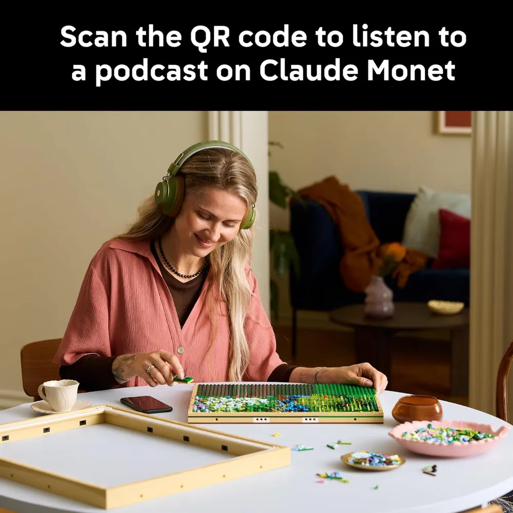 LEGO ART CLAUDE MONET PUENTE SOBRE UN ESTANQUE DE NENÚFARES 1810 PIEZAS