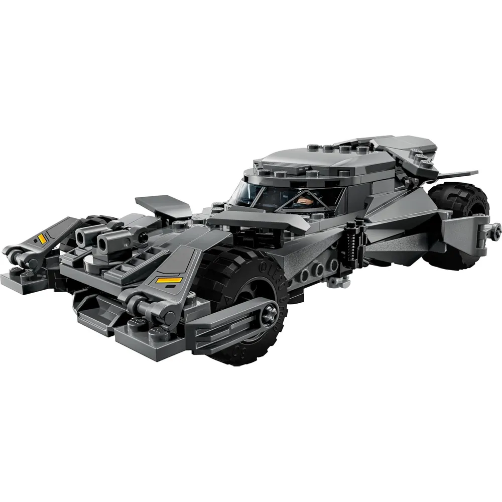 Lego DC Batmóvil: Batman Batimóvil vs Superman, incluye minifigura blindada y moneda