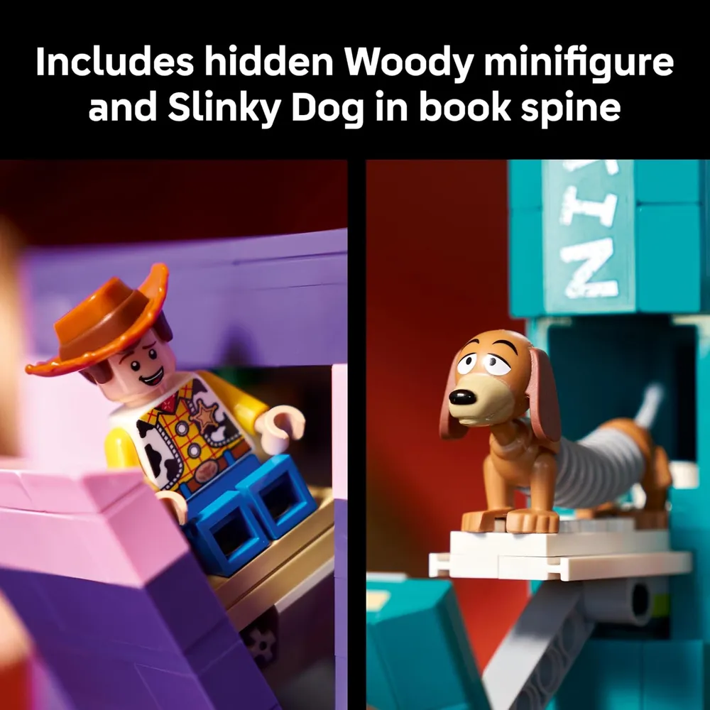 LEGO DISNEY PIXAR TOY STORY SLINKY DOG BOOKENDS 813 PIEZAS
