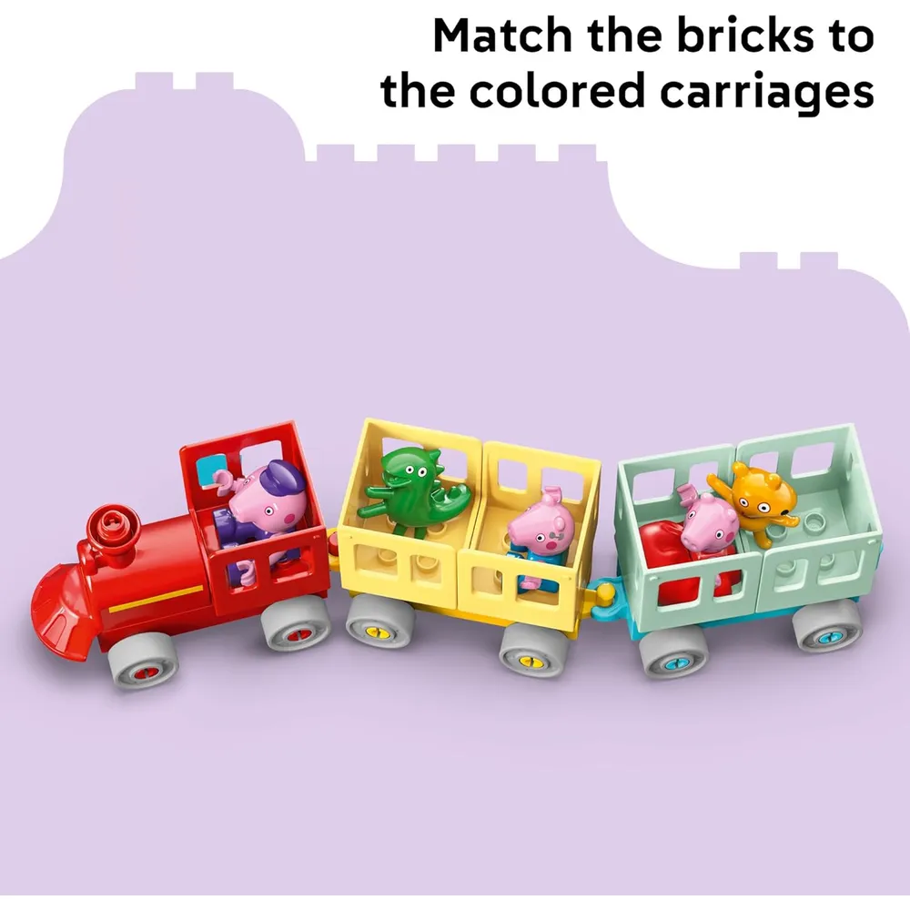 LEGO DUPLO PEPPA PIG TREN CON ABUELO PIG 10466