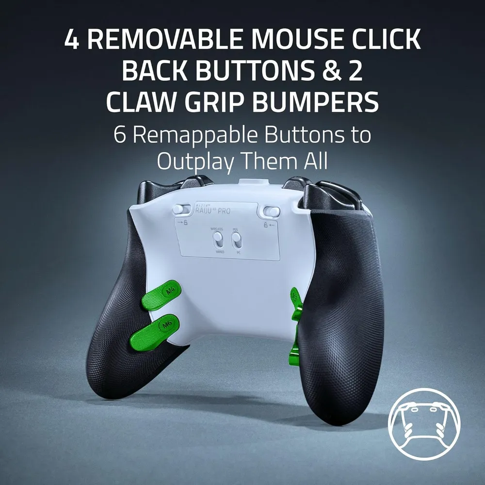 MANDO INALÁMBRICO RAIJU V3 PRO RAZER | BLANCO