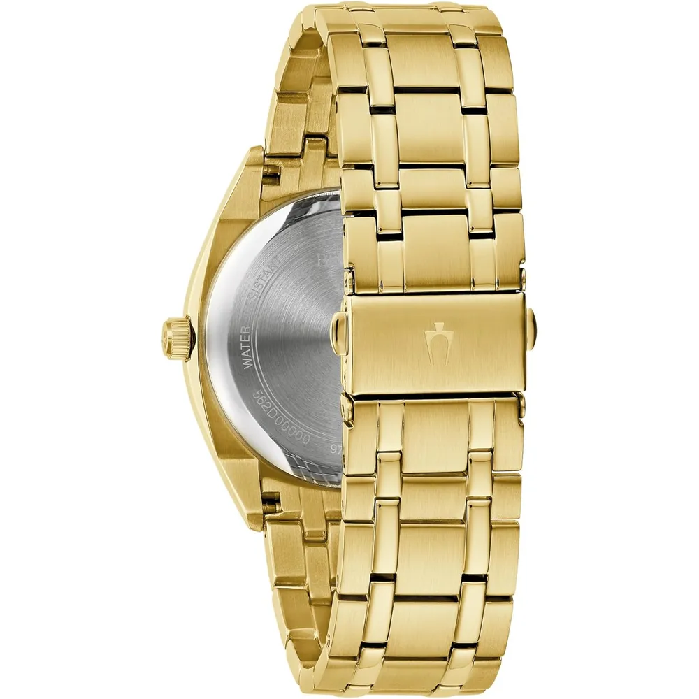 b0fnnq4qdg_2_webp.webp Bulova reloj clásico hombre topógrafo cuarzo 2 agujas día fecha luminosos | Oro/Negro