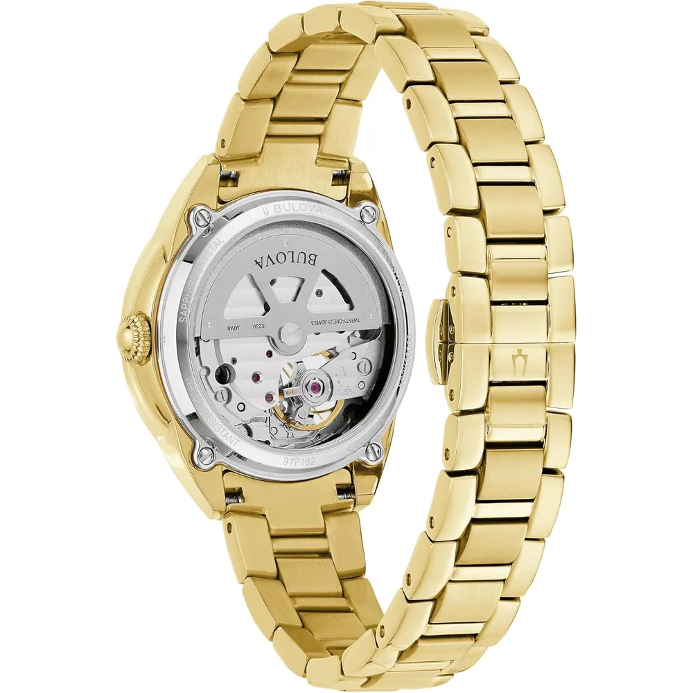 b0fnnt9pgh_2_webp.webp Bulova reloj clásico mujer 3 agujas diamantes acero esfera nácar apertura | Oro
