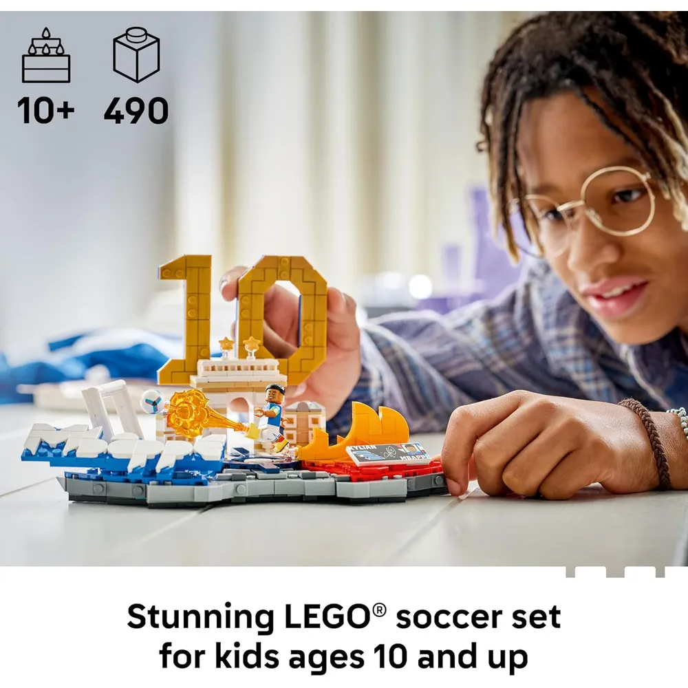 LEGO KYLIAN MBAPPÉ MOMENTOS DESTACADOS 312 PIEZAS
