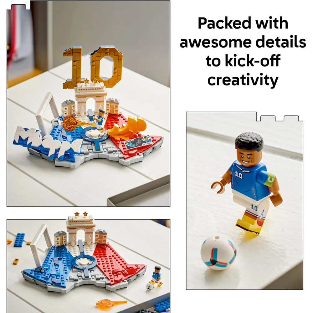 LEGO KYLIAN MBAPPÉ MOMENTOS DESTACADOS 312 PIEZAS