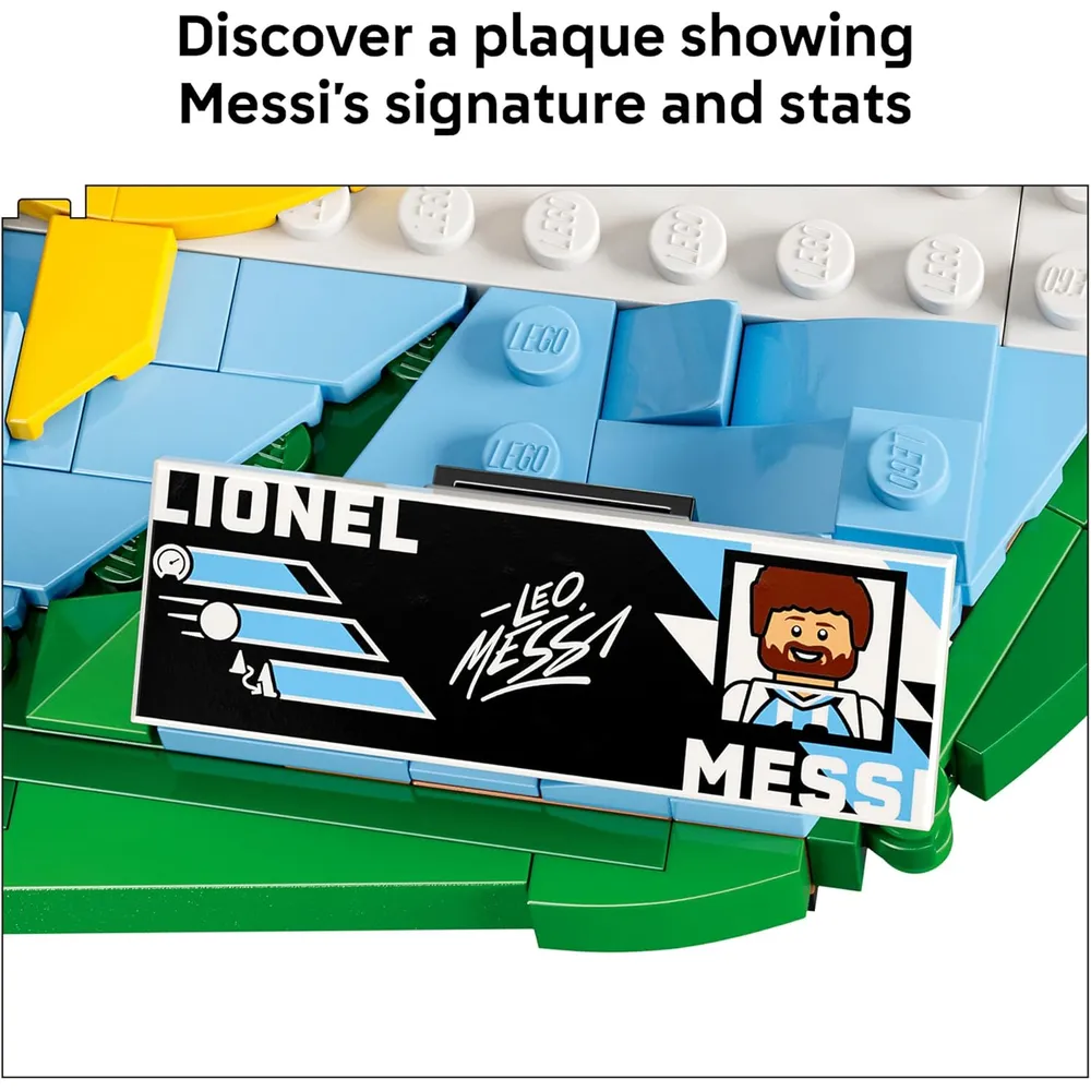 LEGO LIONEL MESSI MOMENTOS DESTACADOS 315 PIEZAS