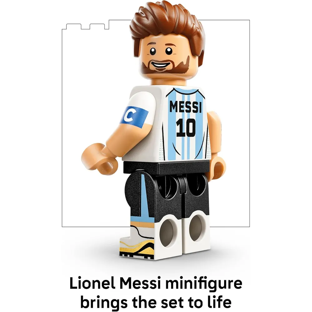 LEGO LIONEL MESSI MOMENTOS DESTACADOS 315 PIEZAS